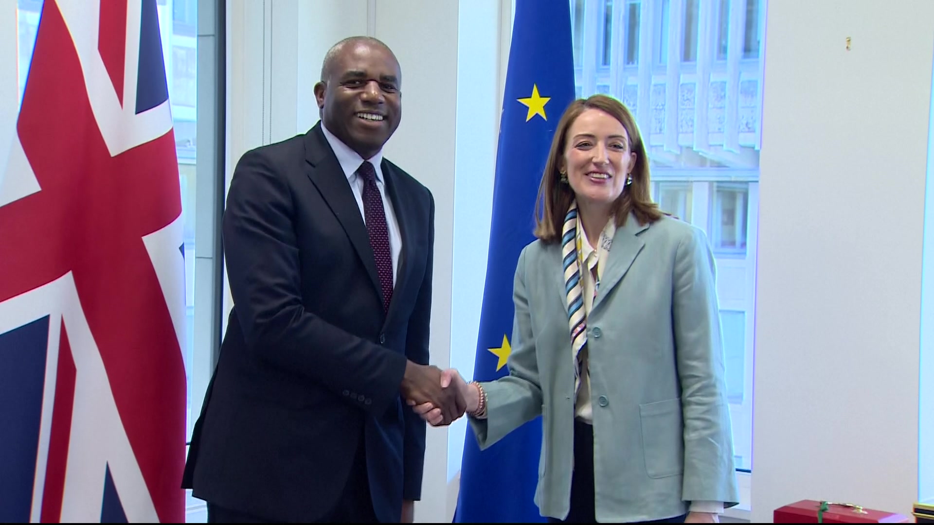 Official Visit by Roberta METSOLA, EP President to London (United Kingdom): meeting with David LAMMY, Lord Chancellor, Secretary of State for Justice and Deputy Prime Minister of the UK: extracts from the meeting